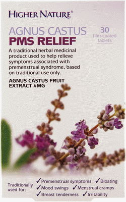 Higher Nature - Agnus Castus PMS Relief