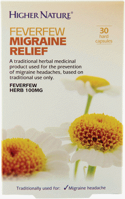 Higher Nature - Feverfew Migraine Relief