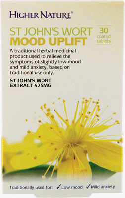 Higher Nature - St John's Wort Mood Uplift