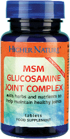 Higher Nature - MSM Glucosamine Joint Complex