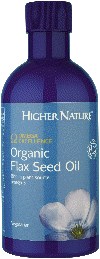 Higher Nature - Omega Excellence - Organic Flax Seed Oil