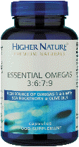 Higher Nature - Premium Naturals - Essential Omegas 3:6:7:9