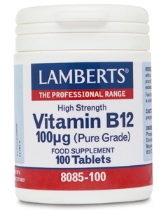 Lamberts - <br>Vitamin B12 100ug
