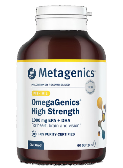 Metagenics - OmegaGenics High Strength Fish Oil