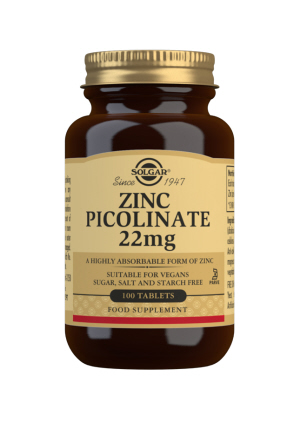 Solgar - Zinc Picolinate 22mg
